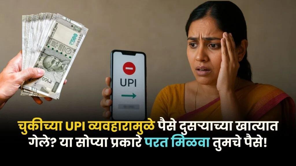 Wrong UPI Transfer Refund